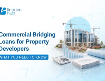 Commercial bridging loans for property developers explained with a calculator and property documents